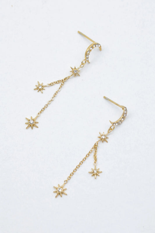 Boucles d’oreilles en acier inoxydable