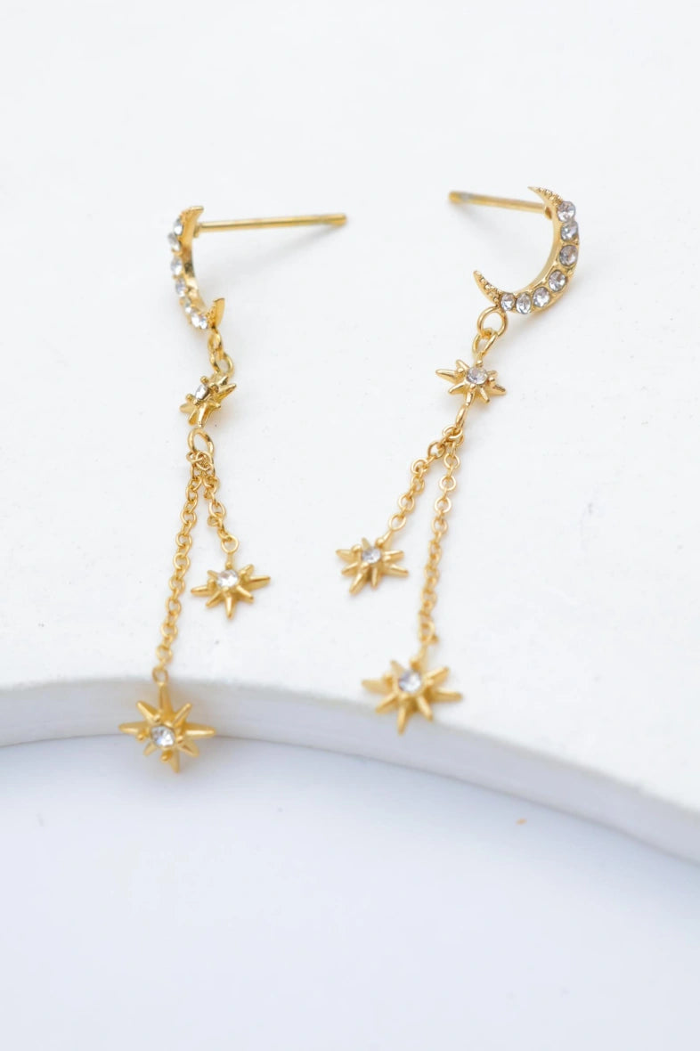 Boucles d'oreilles en acier inoxydable - DORÉ