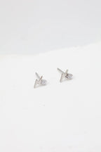 Boucles d'oreilles en acier inoxydable - ARGENT