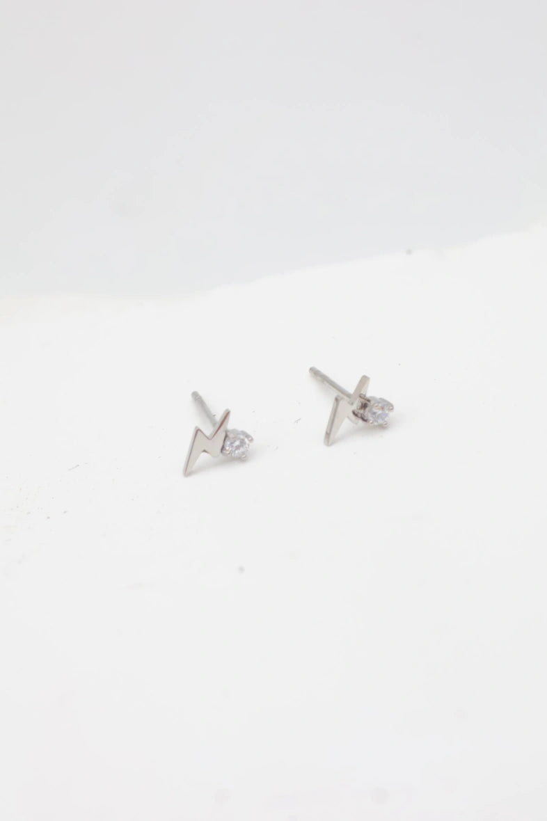 Boucles d'oreilles en acier inoxydable - ARGENT