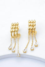 Boucles d'oreilles en acier inoxydable - DORÉ