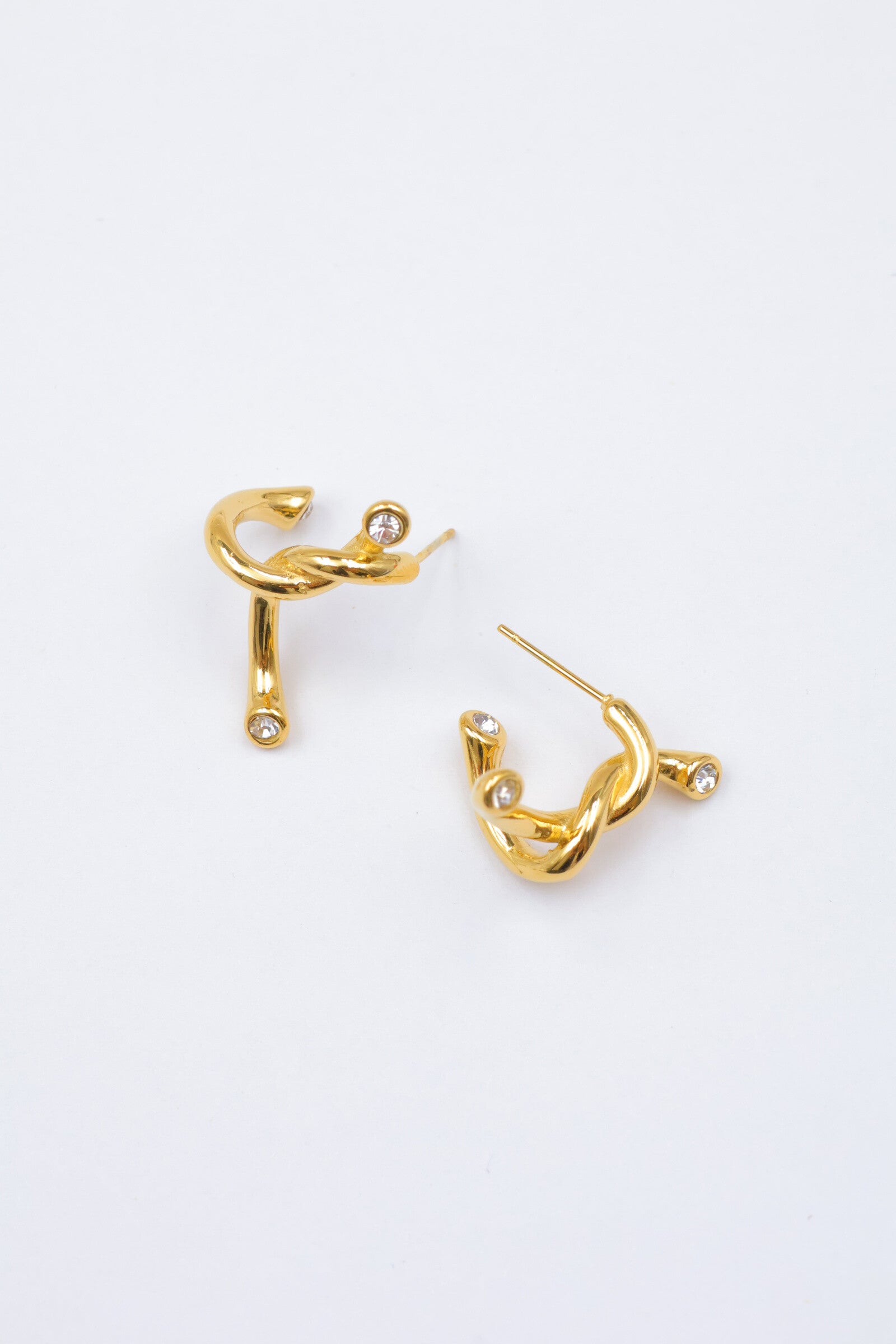 Boucles d'oreilles en acier inoxydable - DORÉ