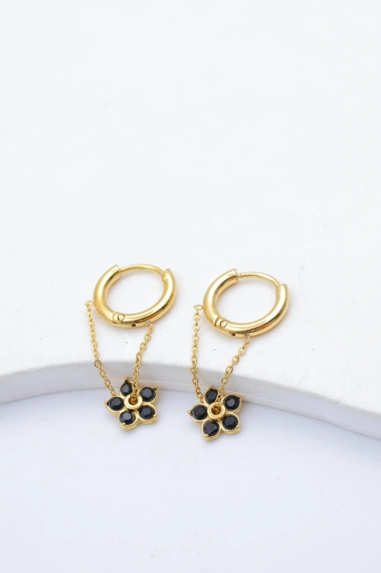 Boucles d'oreilles en acier inoxydable - DORÉ