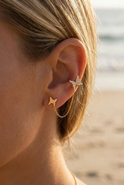 Boucles d’oreilles en acier inoxydable