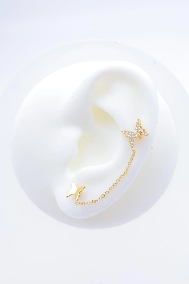 Boucles d'oreilles en acier inoxydable - DORÉ