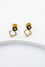 Boucles d'oreilles en acier inoxydable - DORÉ