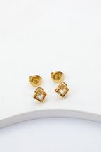 Boucles d'oreilles en acier inoxydable - DORÉ