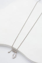 Collier en acier inoxydable - ARGENT