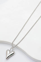 Collier en acier inoxydable - ARGENT
