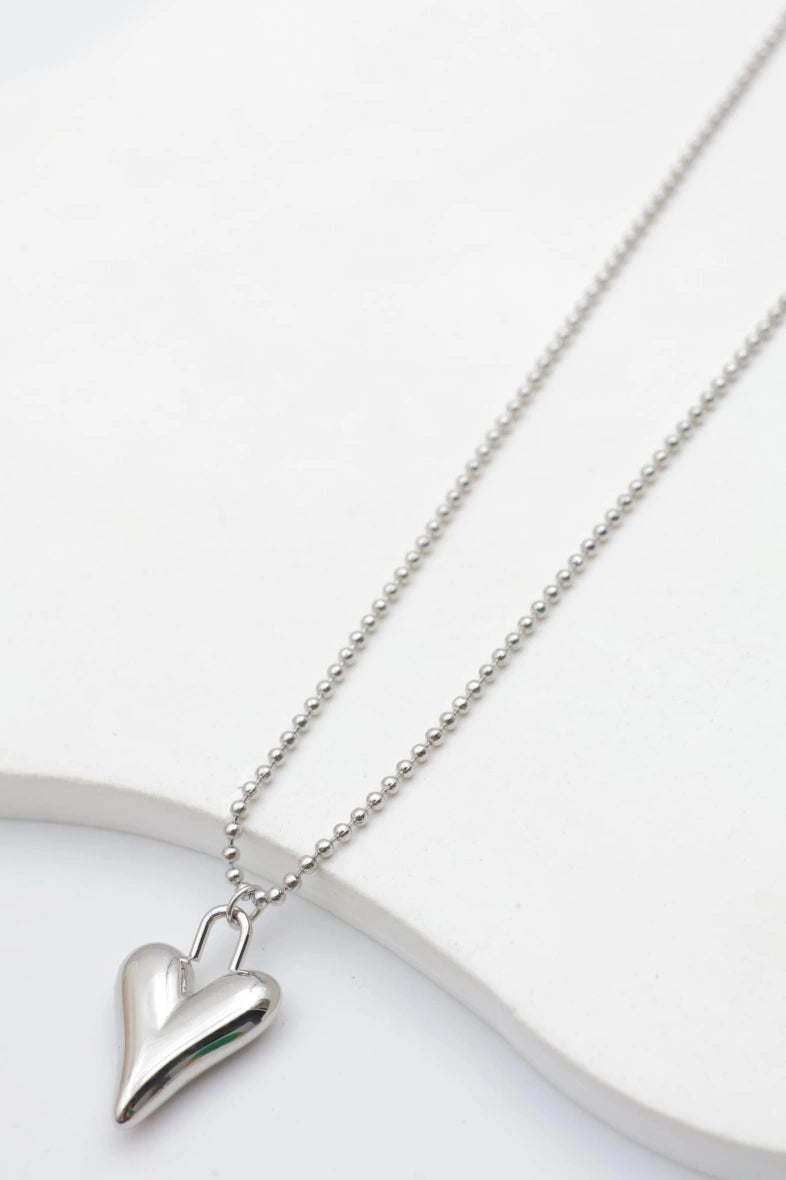 Collier en acier inoxydable - ARGENT