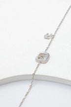 Bracelet en acier inoxydable - ARGENT