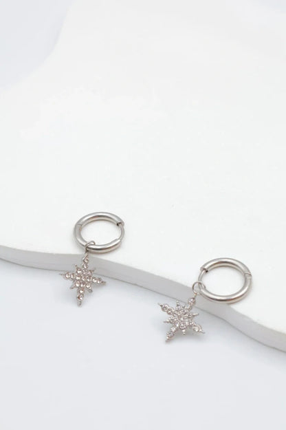 Boucles d’oreilles en acier inoxydable