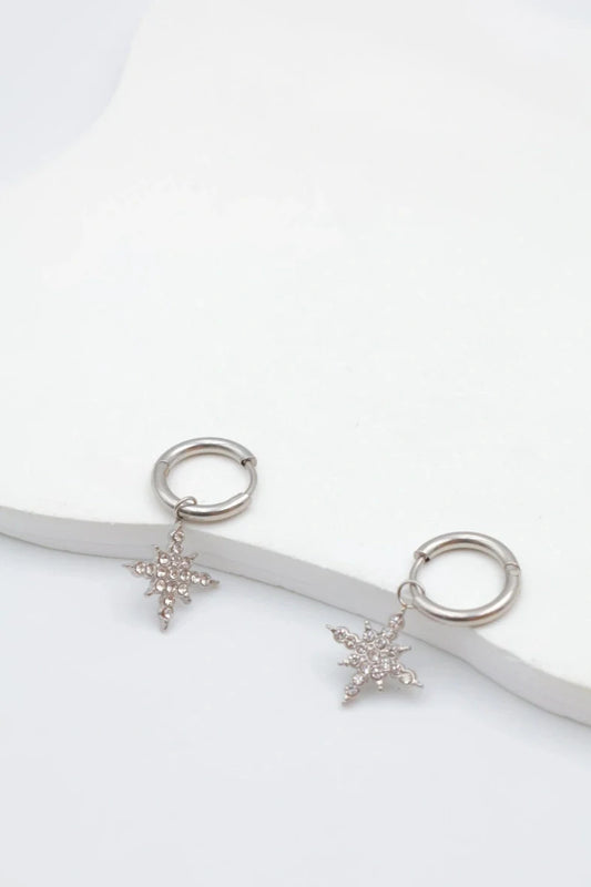 Boucles d’oreilles en acier inoxydable