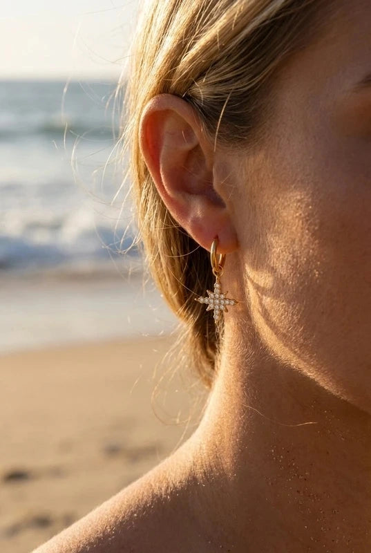 Boucles d’oreilles en acier inoxydable