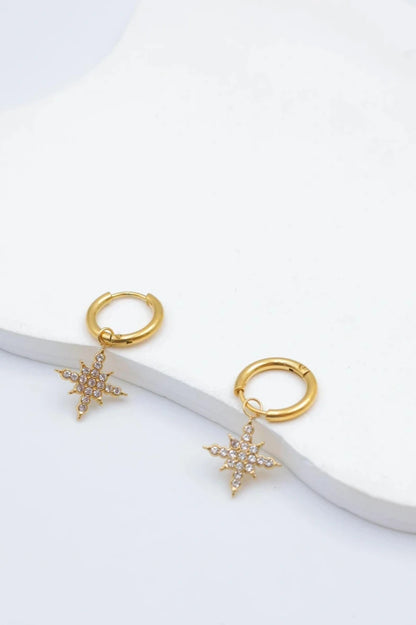 Boucles d’oreilles en acier inoxydable