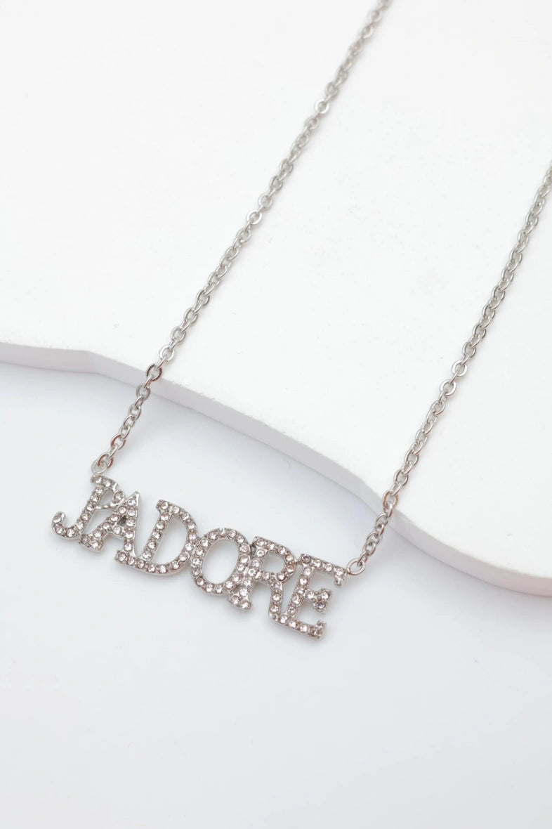Collier en acier inoxydable - ARGENT
