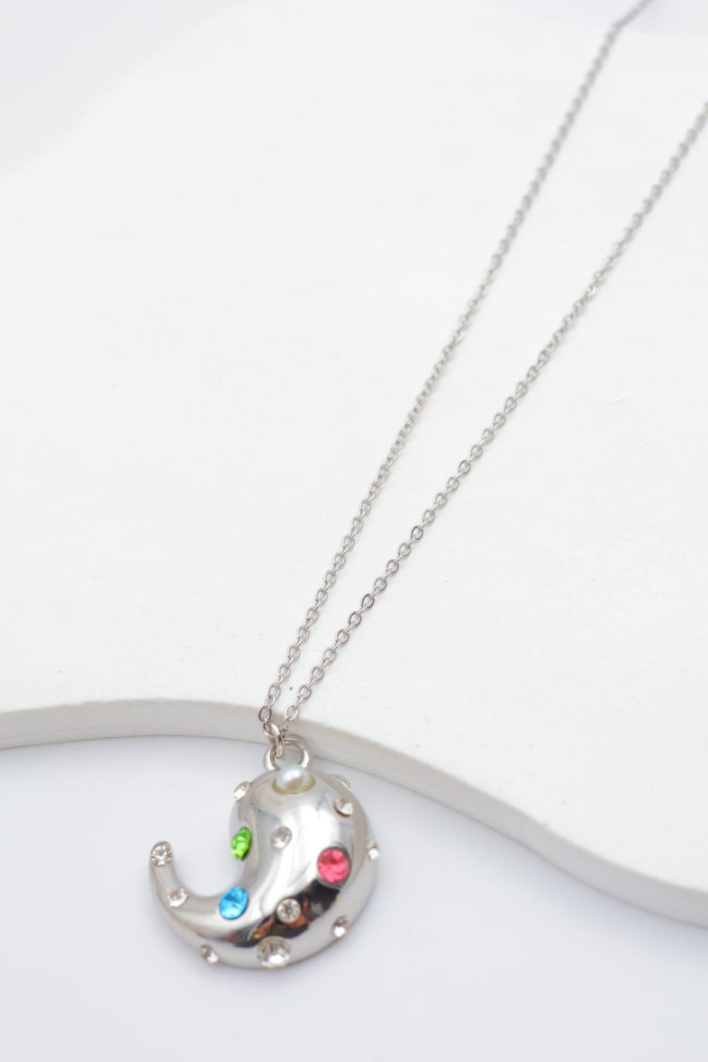 Collier en acier inoxydable - ARGENT