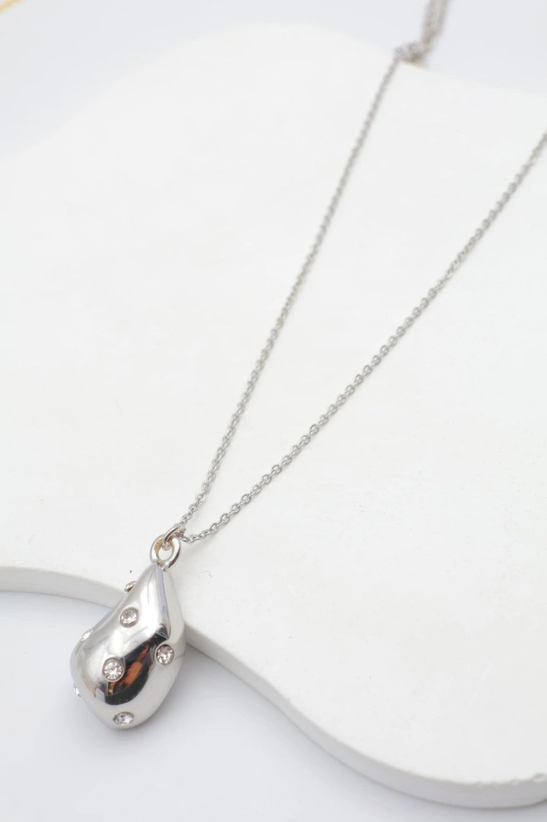 Collier en acier inoxydable - ARGENT