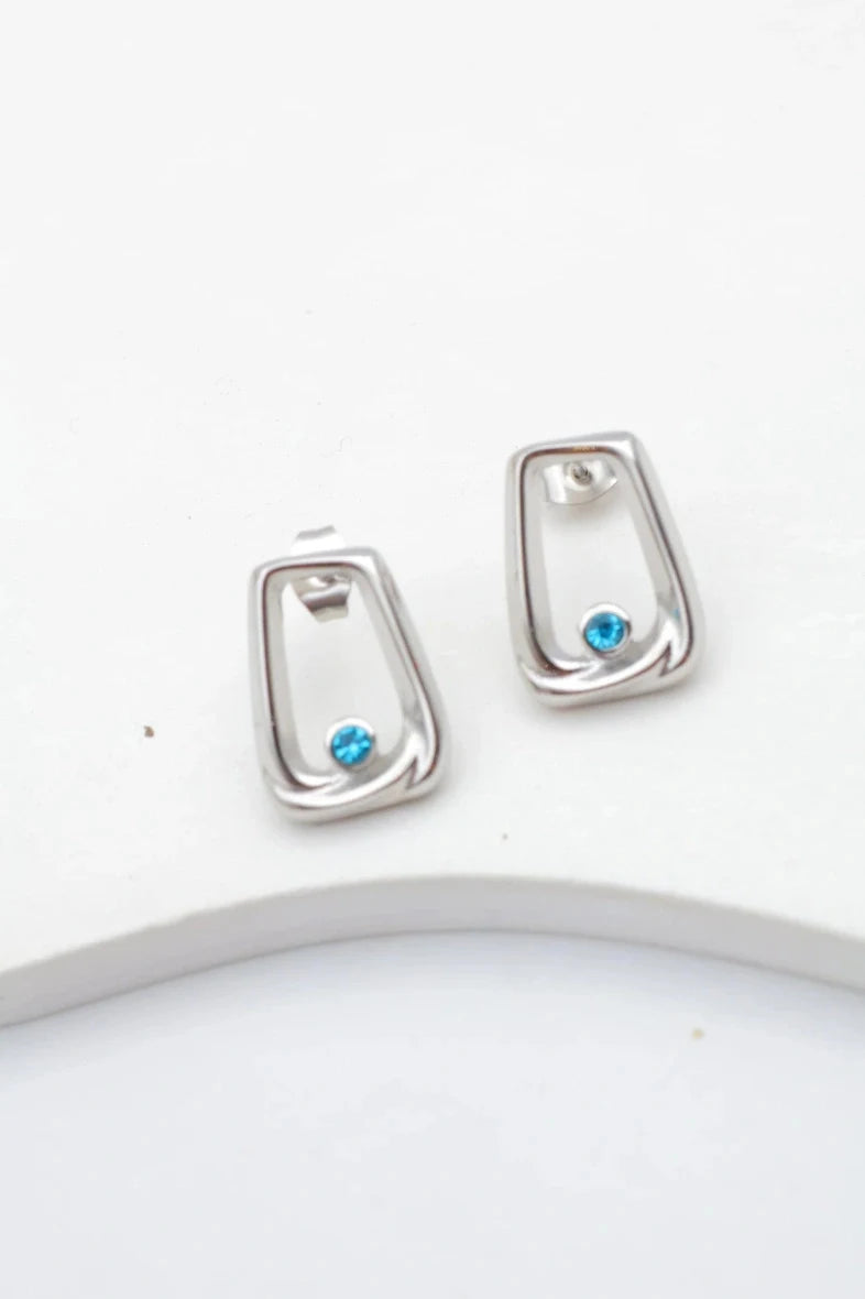 Boucles d’oreilles en acier inoxydable