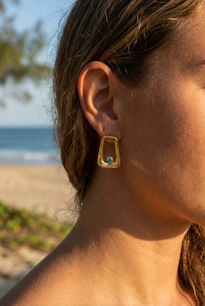 Boucles d’oreilles en acier inoxydable