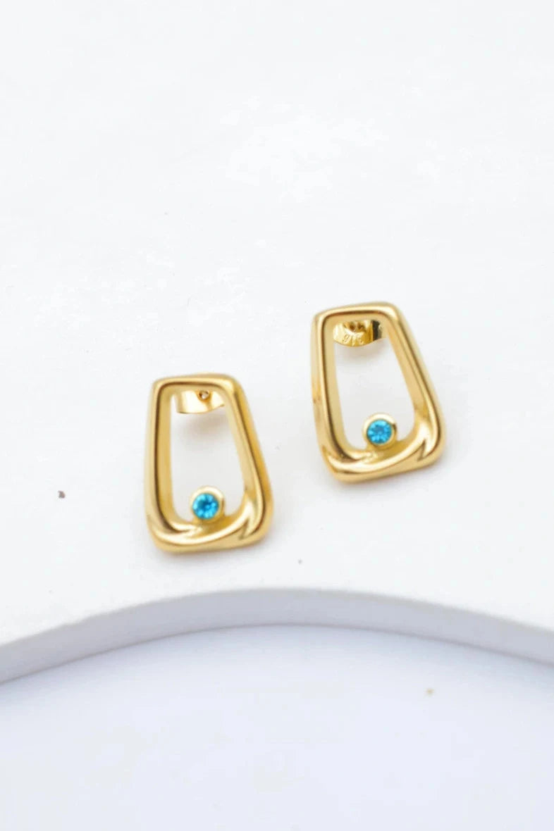 Boucles d’oreilles en acier inoxydable