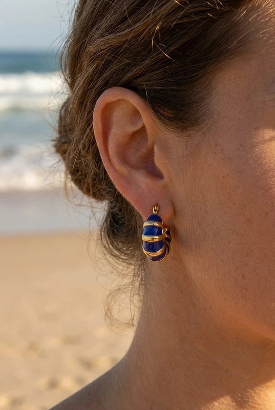 Boucles d’oreilles en acier inoxydable
