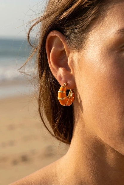 Boucles d’oreilles en acier inoxydable