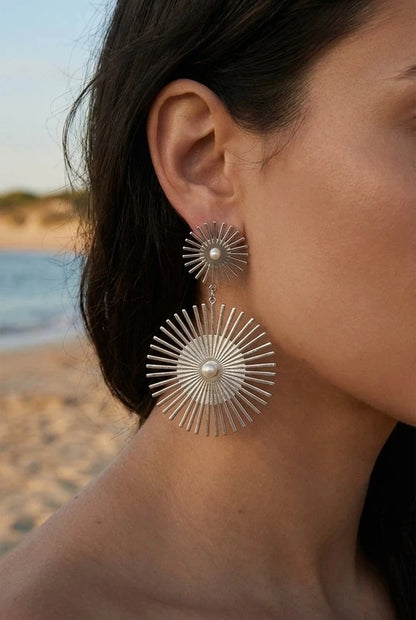 Boucles d’oreilles en acier inoxydable