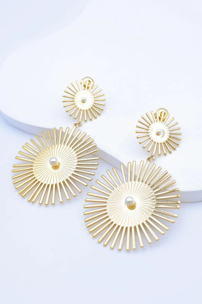 Boucles d’oreilles en acier inoxydable