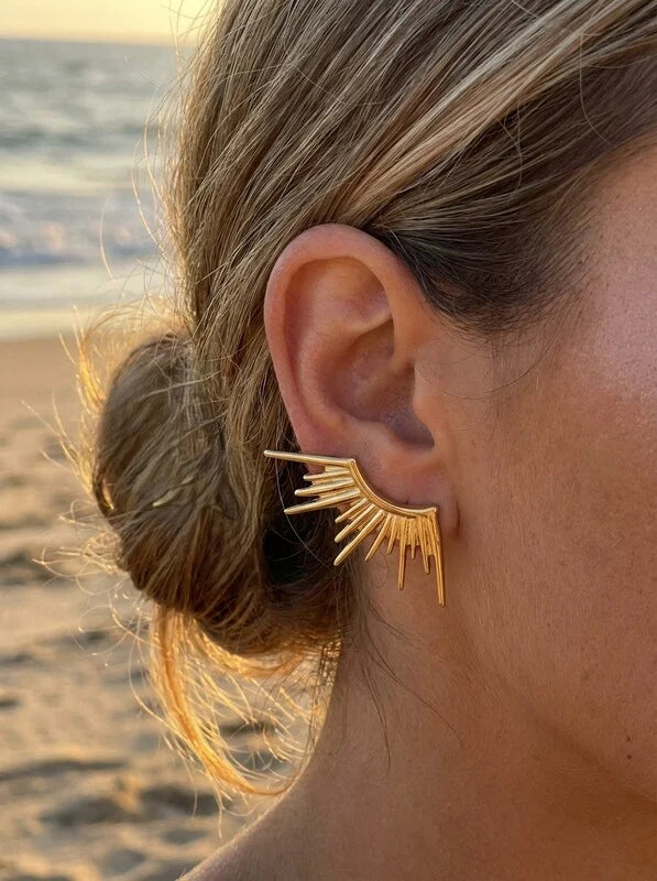 Boucles d’oreilles en acier inoxydable