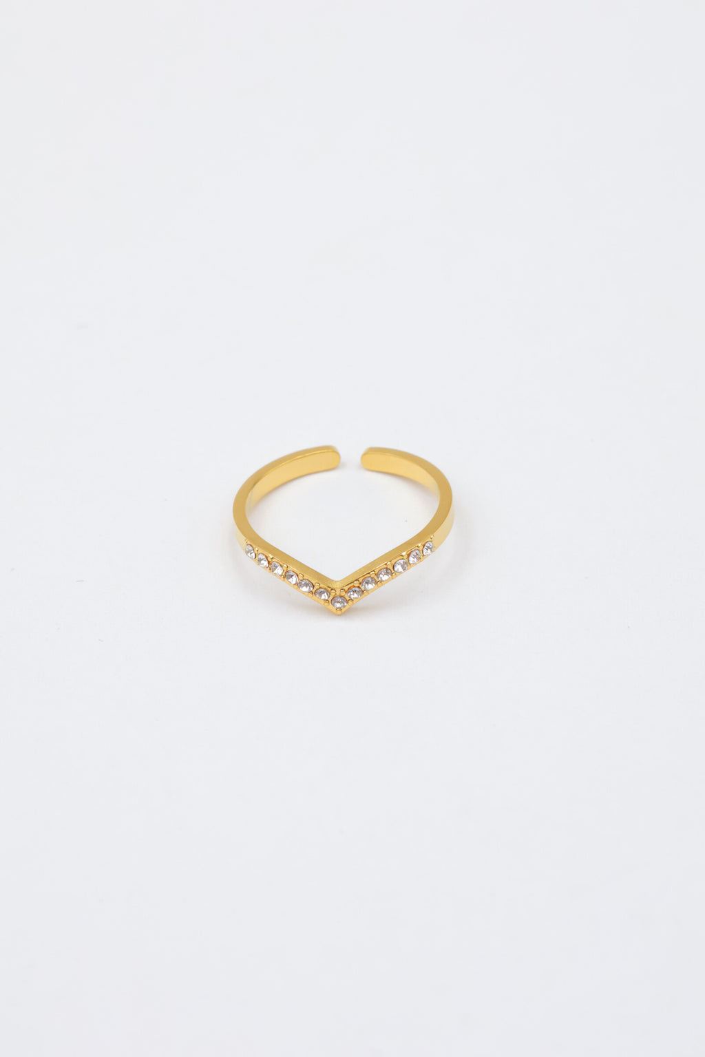 Bague en acier inoxydable ajustable - DORÉ