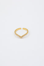 Bague en acier inoxydable ajustable - DORÉ