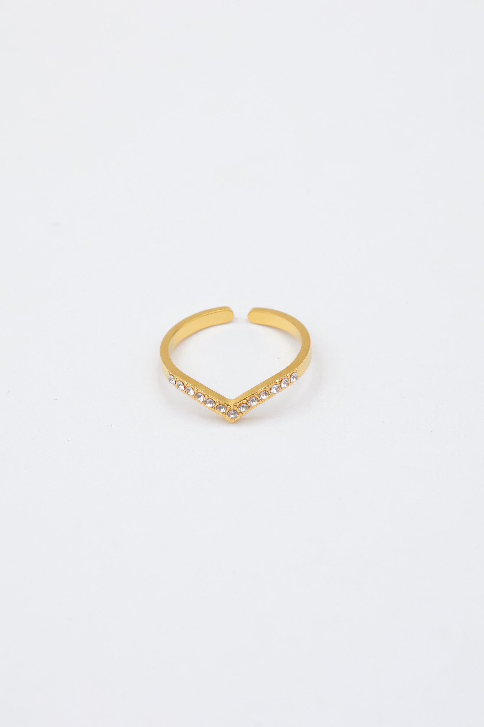 Bague en acier inoxydable ajustable - DORÉ