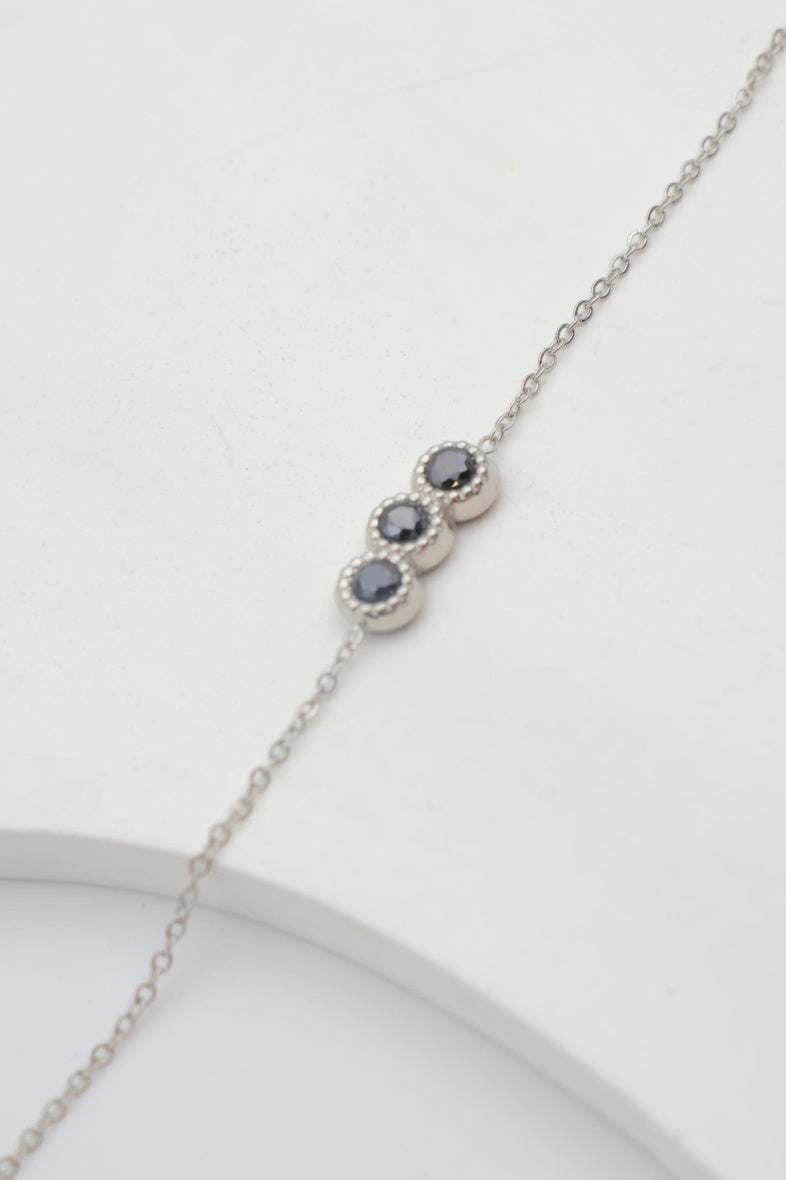 Bracelet en acier inoxydable - ARGENT