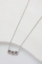 Collier en acier inoxydable - ARGENT