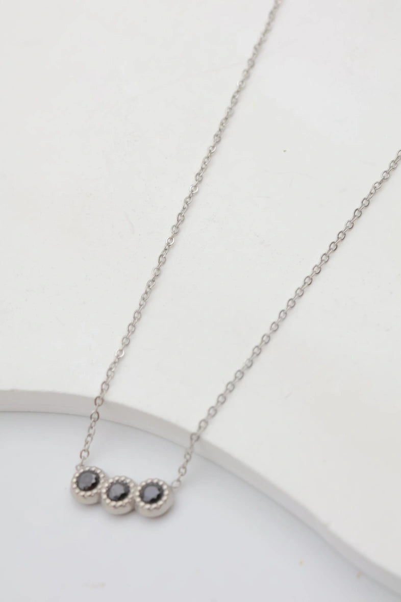 Collier en acier inoxydable - ARGENT