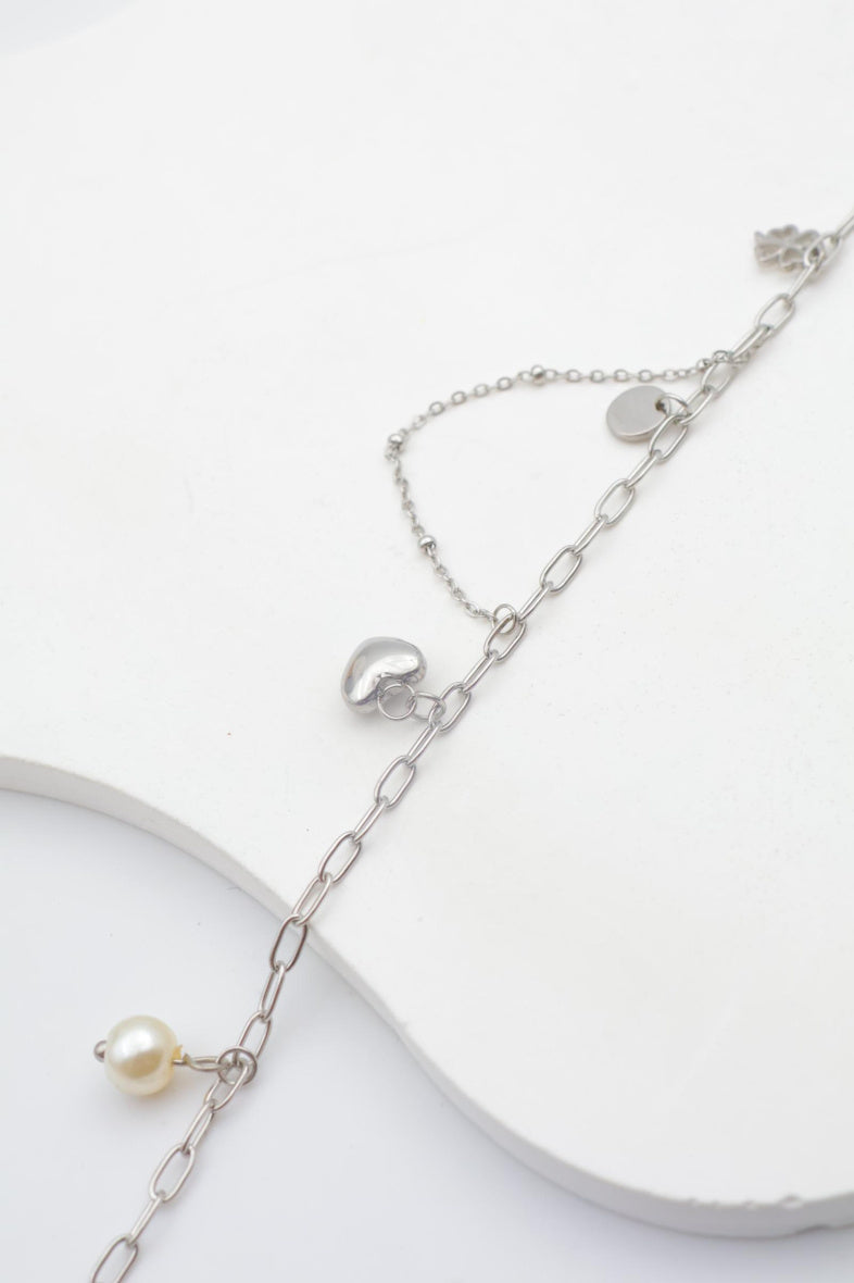 Bracelet en acier inoxydable - ARGENT