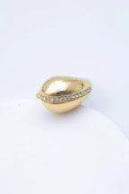 Bague en acier inoxydable ajustable - DORÉ