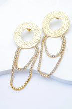 Boucles d'oreilles en acier inoxydable - DORÉ