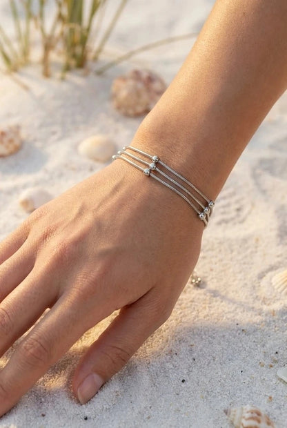 Bracelets en acier inoxydable
