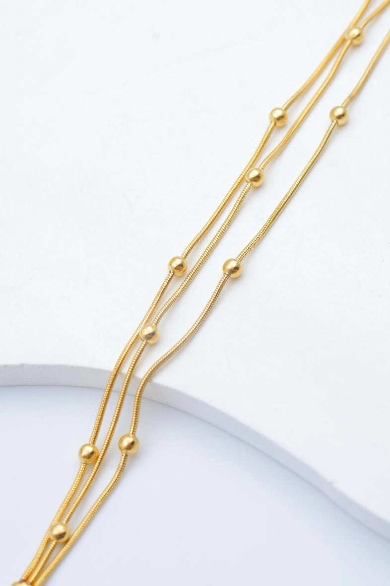 Bracelet en acier inoxydable - DORÉ