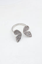 Bague en acier inoxydable ajustable - ARGENT