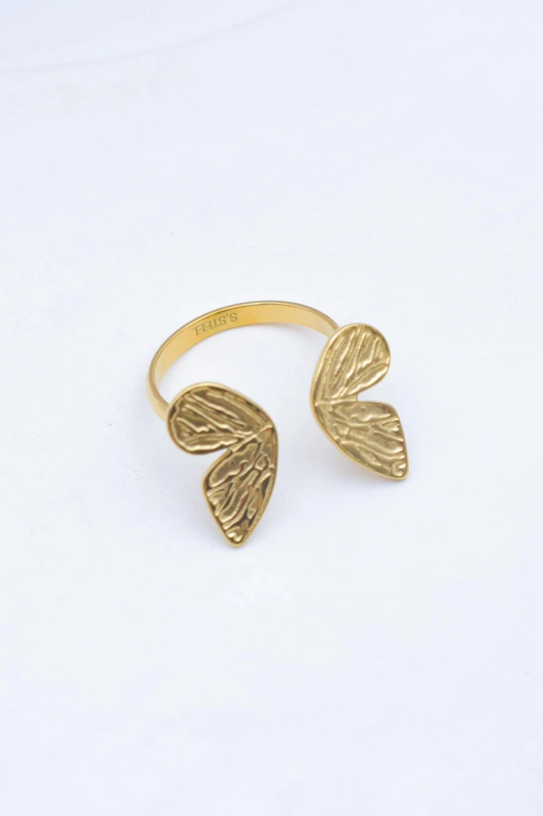 Bague en acier inoxydable ajustable - DORÉ