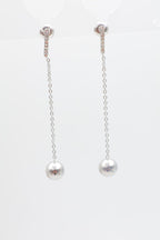 Boucles d'oreilles en acier inoxydable - ARGENT