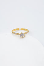 Bague en acier inoxydable ajustable - DORÉ