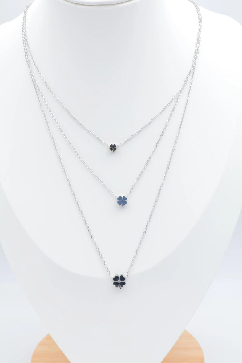 Collier en acier inoxydable - ARGENT