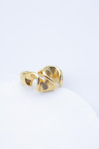 Bague en acier inoxydable ajustable - DORÉ