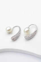 Boucles d'oreilles en acier inoxydable - ARGENT