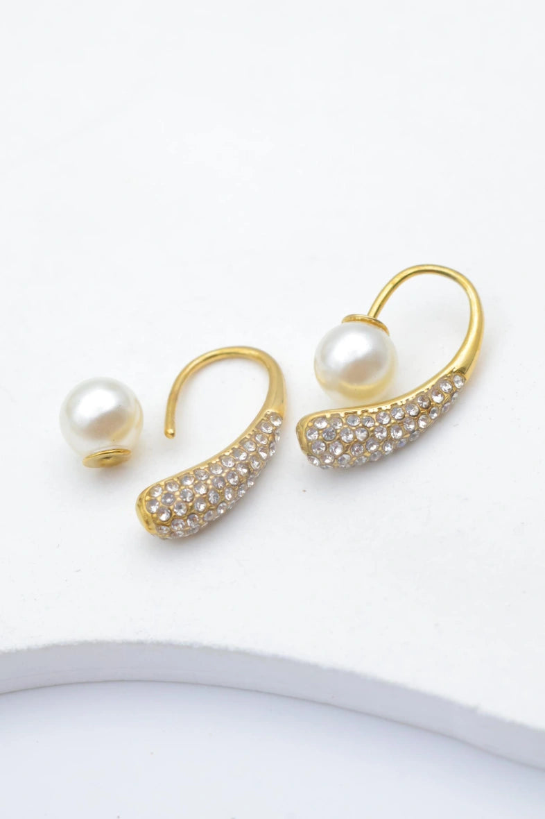Boucles d'oreilles en acier inoxydable - DORÉ