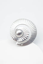 Bague en acier inoxydable ajustable - ARGENT